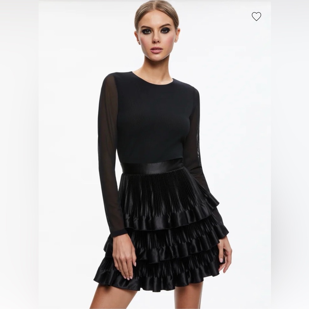 Alice + Olivia Character Ruffled Mini Dress